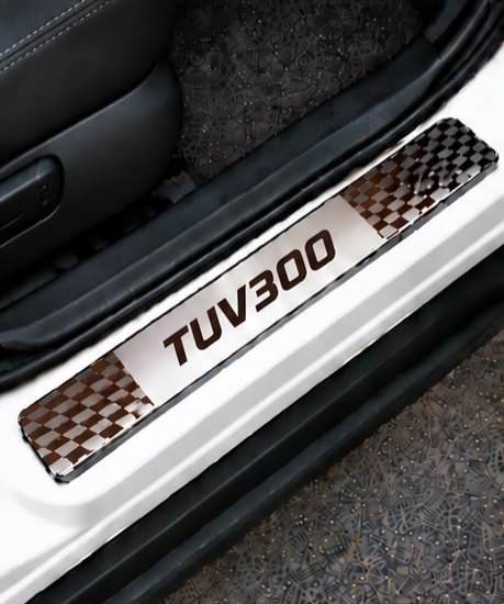 Tuv 300 Car Door Steel Welcome Sill Plate