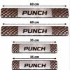 Punch Car Door Steel Welcome Sill Plate
