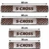 Scross Car Door Steel Welcome Sill Plate
