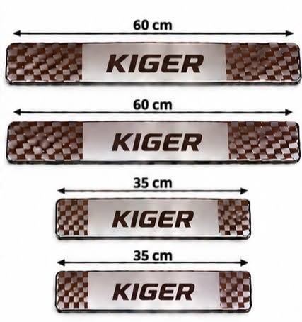Kiger Car Door Steel Welcome Sill Plate