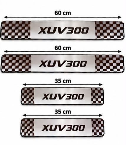 Xuv 300 Car Door Steel Welcome Sill Plate