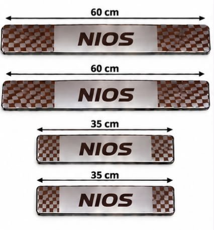 Grand i10 Nios Car Door Steel Welcome Sill Plate