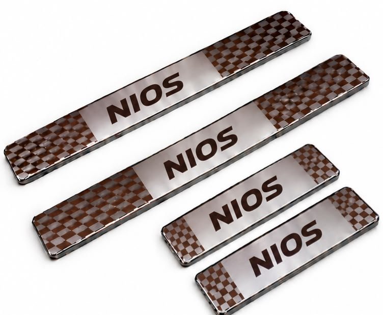 Grand i10 Nios Car Door Steel Welcome Sill Plate