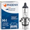 Phoenix H4 Halogen Headlight Bulb