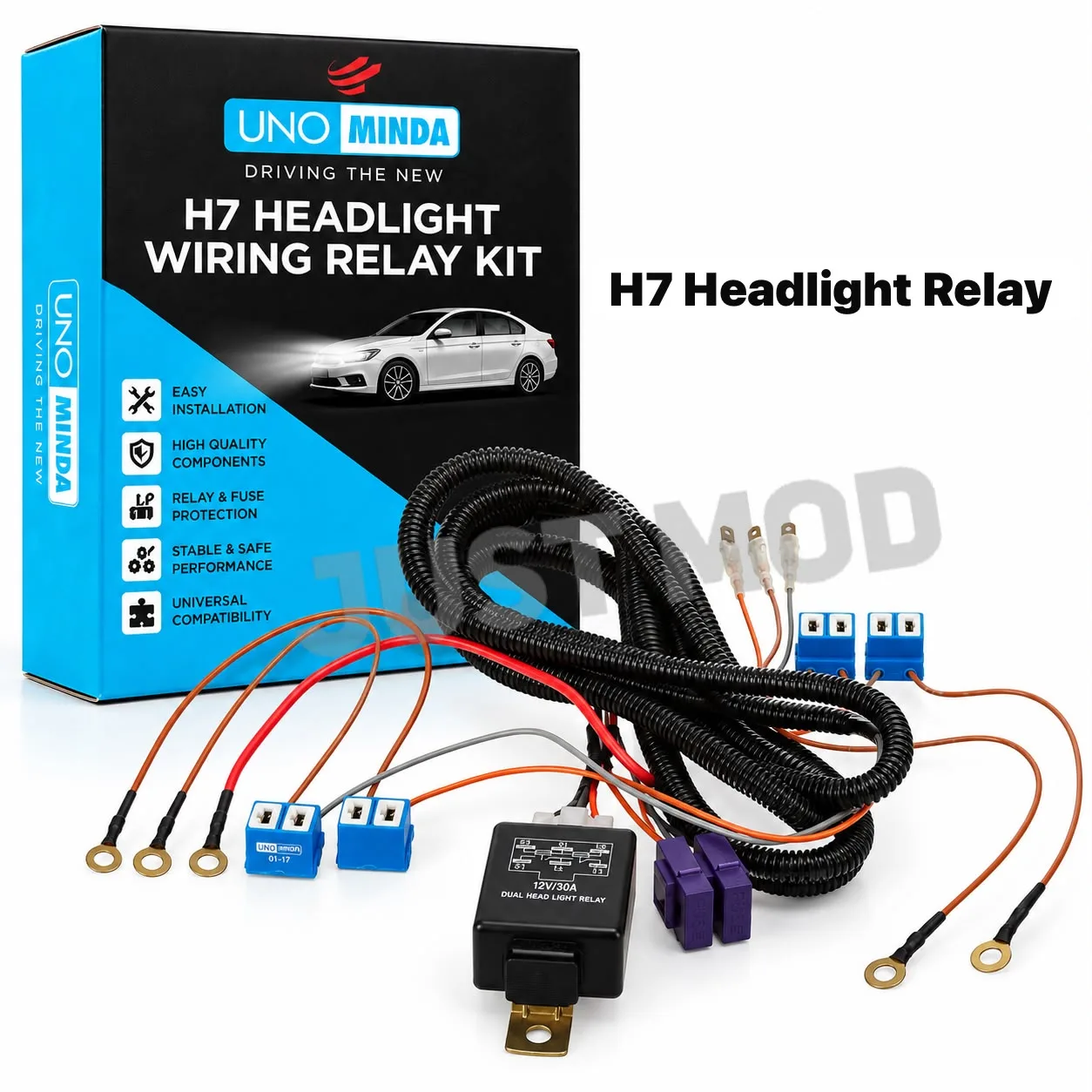 UNO Minda Headlight Relay H7