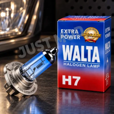 Walta H7 100w 3000k Headlight Bulb +150% Extra Power Yellow Bulb Pack of 2