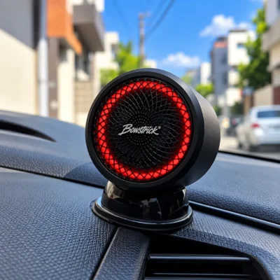 Bowstrick 2.5 Inch Tweeter Full Range Loudspeaker Car Audio 240W Peak Power LED Speaker BOS-MID-LED-2.5SP (1 Set ))