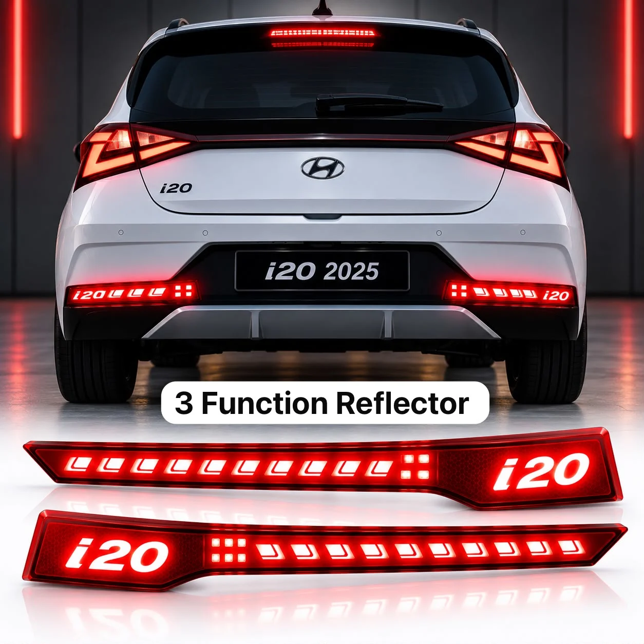 i20 2025 Rear Bumper Reflector Light