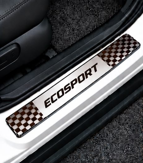 Ecosport Car Door Steel Welcome Sill Plate
