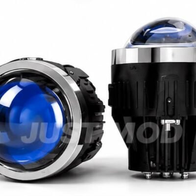 Windek 3 inch 190watt Tri colour blue lens fog lamp projector pack of 1 (1 Year Warranty )