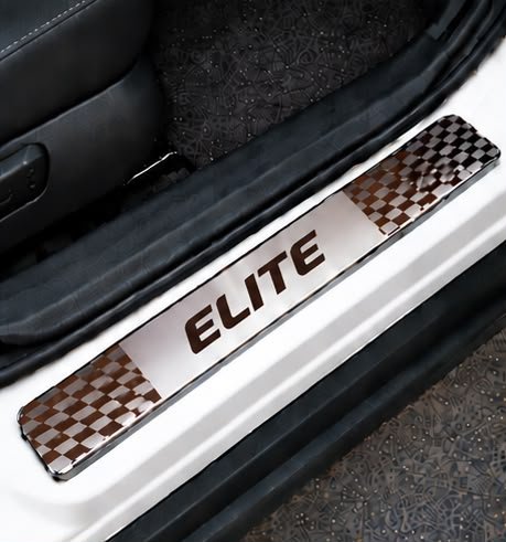 Elite Car Door Steel Welcome Sill Plate