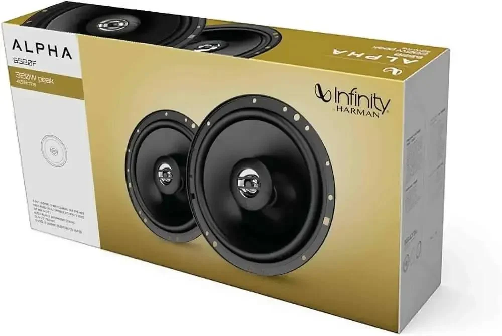 Infinity Alpha 6520F Coaxial Car Speakers