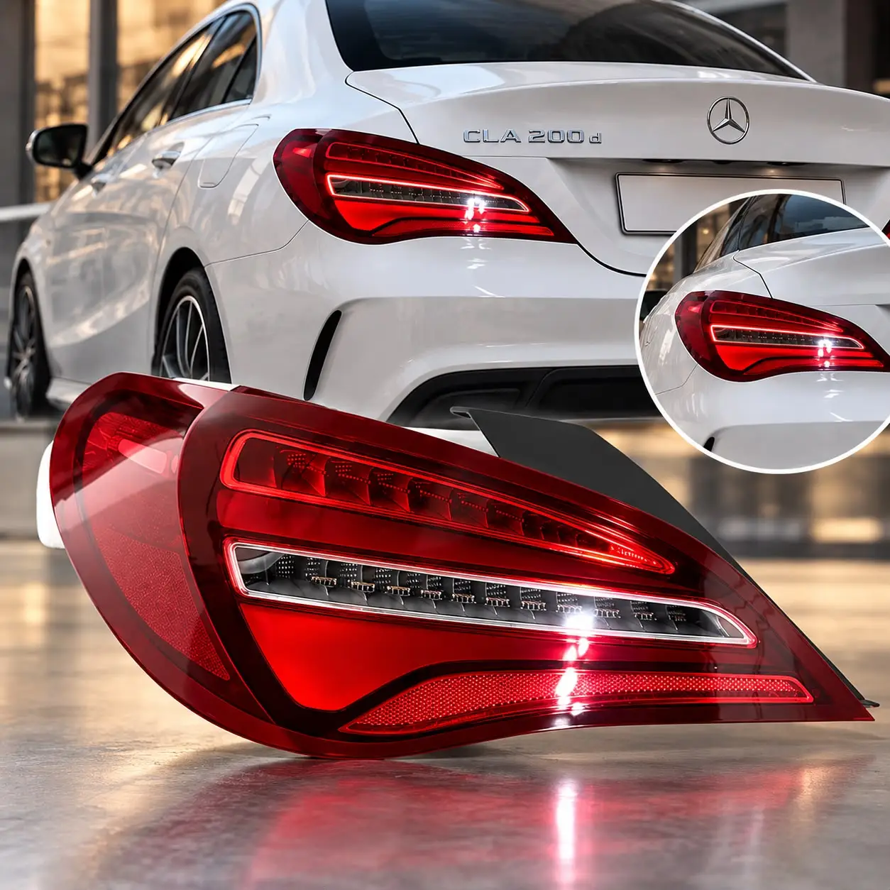 Mercedes-Benz CLA 200D Rear Tail Light