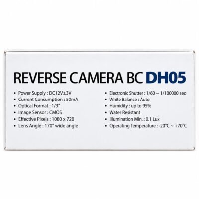 Blaupunkt BC DH05 Reverse Camera – 170° Wide Angle Waterproof Camera