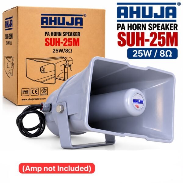 Ahuja SUH-25M 25W 8 Ohm PA Horn Siren Speaker