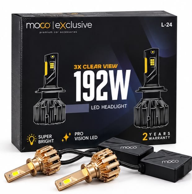 MOCO H4 192W LED Headlight Bulb
