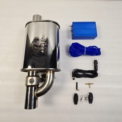Remus Single Pipe Valvetronic Loud Exhaust With Vaccum Kit – Premium 2 Wireless Remotes for All Cars | JUSTMOD