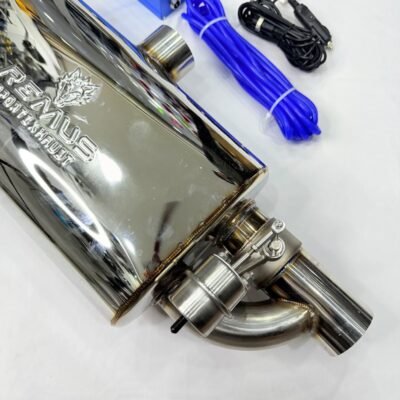 Remus Single Pipe Valvetronic Loud Exhaust With Vaccum Kit – Premium 2 Wireless Remotes for All Cars | JUSTMOD