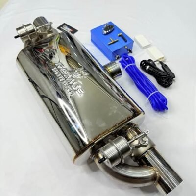 Remus Single Pipe Valvetronic Loud Exhaust With Vaccum Kit – Premium 2 Wireless Remotes for All Cars | JUSTMOD
