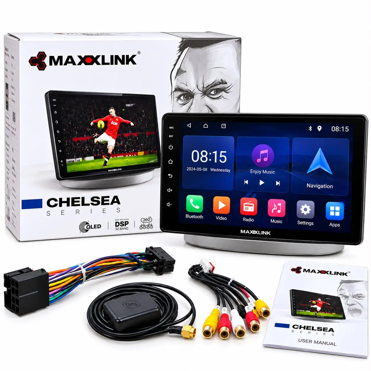 Maxxlink Chelsea Series 12 Inch Stereo