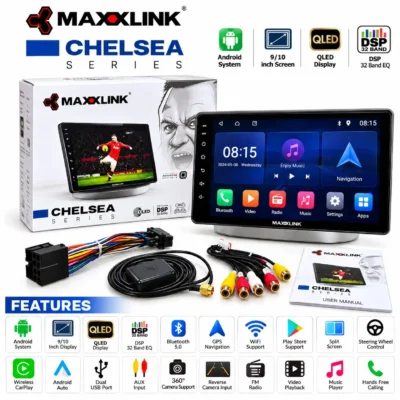 Maxxlink Chelsea Series 12 Inch Stereo with 2GB RAM & 32GB Storage with 1 year warranty