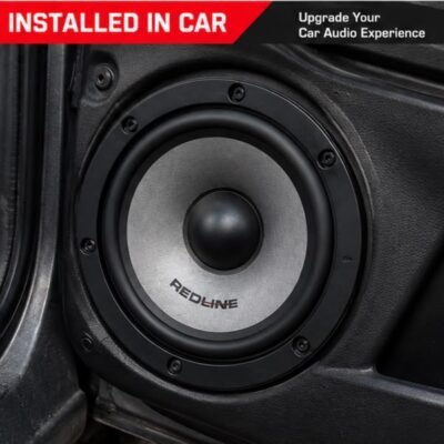 DD Audio Red Line Series 6.5-Inch Component Speaker System, 55W RMS, 450W Peak Power, Pack of 2