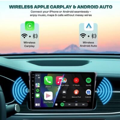 myTVS AP-92 9 Inch Android Car Stereo | 2GB RAM 64GB ROM | Wireless CarPlay & Android Auto