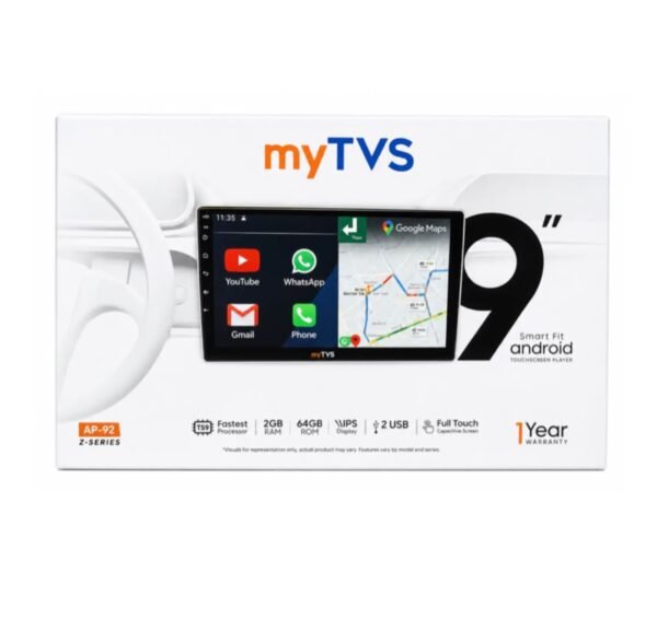myTVS AP-92 9 Inch Android Car Stereo