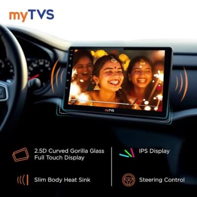 myTVS AP-92 9 Inch Android Car Stereo | 2GB RAM 64GB ROM | Wireless CarPlay & Android Auto