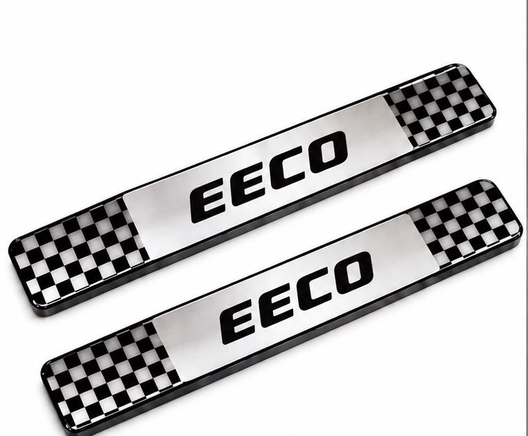 Ecco Car Door Steel Welcome Sill Plate