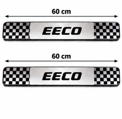 Ecco Car Door Steel Welcome Sill Plate