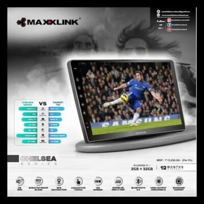Maxxlink Chelsea Series 12 Inch Stereo with 2GB RAM & 32GB Storage with 1 year warranty