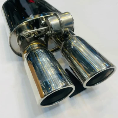 Borla Dual Tip Valvetronic Exhaust With Vacuum Kit – Premium Carbon Double Tip Exhaust for Cars | JUSTMOD