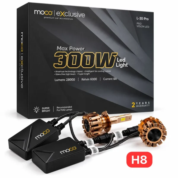 MOCO H8 300W LED Fog Light Bulb