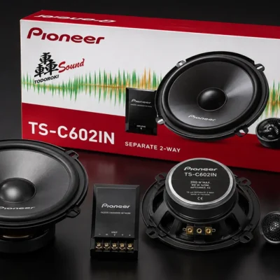 Pioneer TS-C602IN Car Component Speaker, with Cross Over Max 390W (Pack of 2)