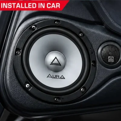 Aura Storm 6.5C-X 6.5-Inch Component Speaker System, 65W RMS, 250W Max Power, 4 Ohm Pack of 2